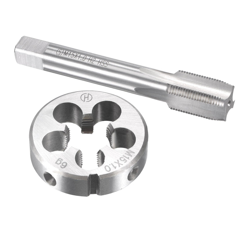 sourcing map tap M15 x 1mm tap with alloy tool