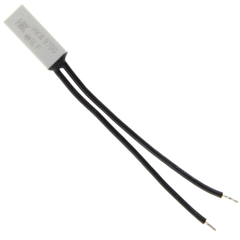 SeKi temperature switch 135° 250V 5A; NC = normally closed / "opener"; Temperature limiter thermal switch thermal protection temperature controller NC (Normal Closed) / NC contact 135° C