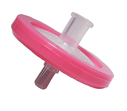 ADVANGENE Sterile Nylon Syringe Filters 0.22 Micron 30mm Pink Pack of 30