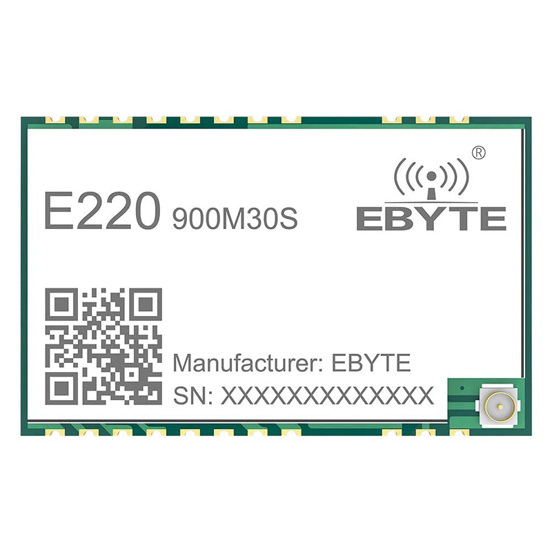 EBYTE LLCC68 LoRa Spread Spectrum Wireless Module 868MHz 915MHz E220-900M30S 30dBm 10Km IPEX/Stamp Hole Long Range Antenna