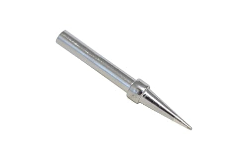 CFH Soldering Tip LS 219 - 1.2mm Pencil Shape Replacement Soldering Tip for LD 48 Soldering Station, Ideal for Fine Soldering on Electronic Components 1,2 mm Bleistiftform