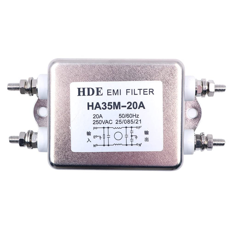CENPEK HA35M-20A AC Single Phase EMI Line Filter, 220V, 20A