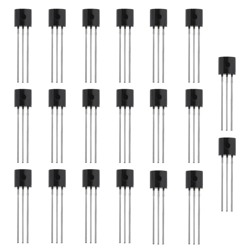 Be In Your Mind 20PCS HT7333-A 3.3V 0.25A LDO Linear Voltage Regulator 3-Terminals 250mA Fixed Output Voltage Nom. 3.3V Through Hole