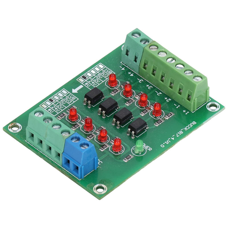 4 Channel Optocoupler Isolator Board PNP Signal Converter Module PNP NPN to PNP 24V to 5V