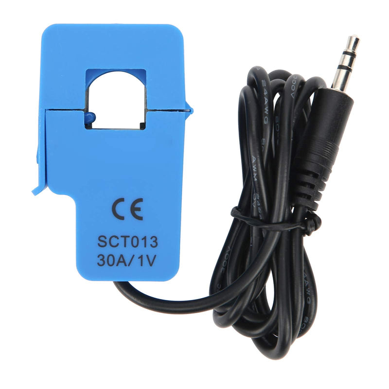SCT013-030 30A ABS Split Current Transformer Spit Core Sensor Transformer Clamp Power Conversion with 1 Meter/39.4 Inch Cable