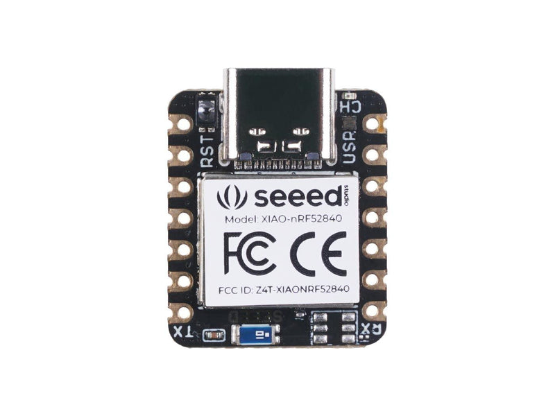 Seeed Studio XIAO BLE Nordic nRF52840 for Arduino/MicroPython/CircuitPython, Bluetooth 5.0 NFC and ZigBee with Onboard Antenna Machine Learning