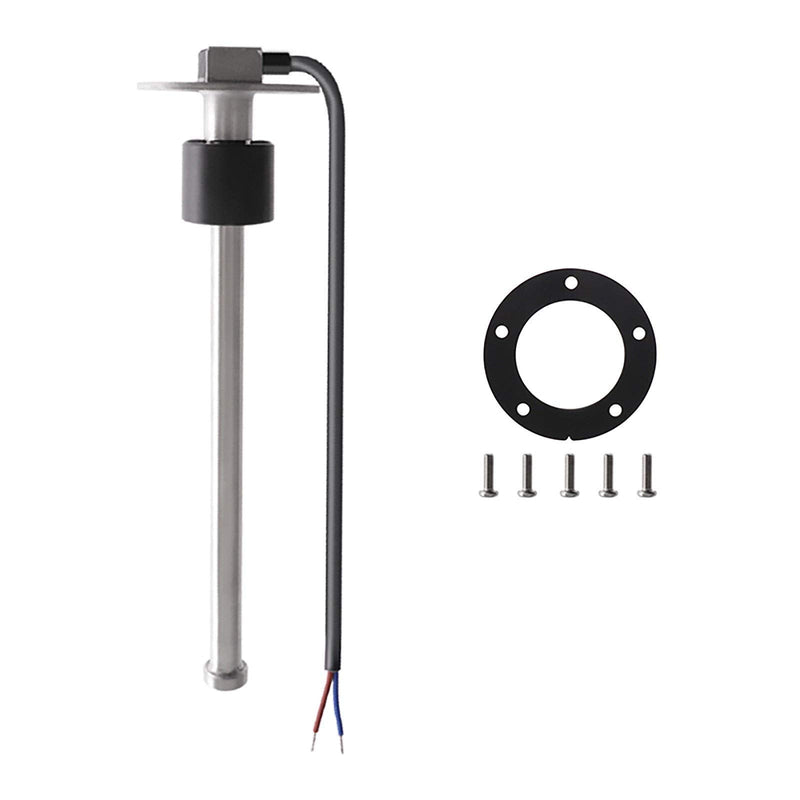 KAOLALI Fuel Level Sensor, Level Sensor, Boat Fuel Sender, Fuel Tank Sending Unit, Fits Fuel Gauge Water Level Gauge, 0-190 Ohm 275mm for RVs, Boats 275MM