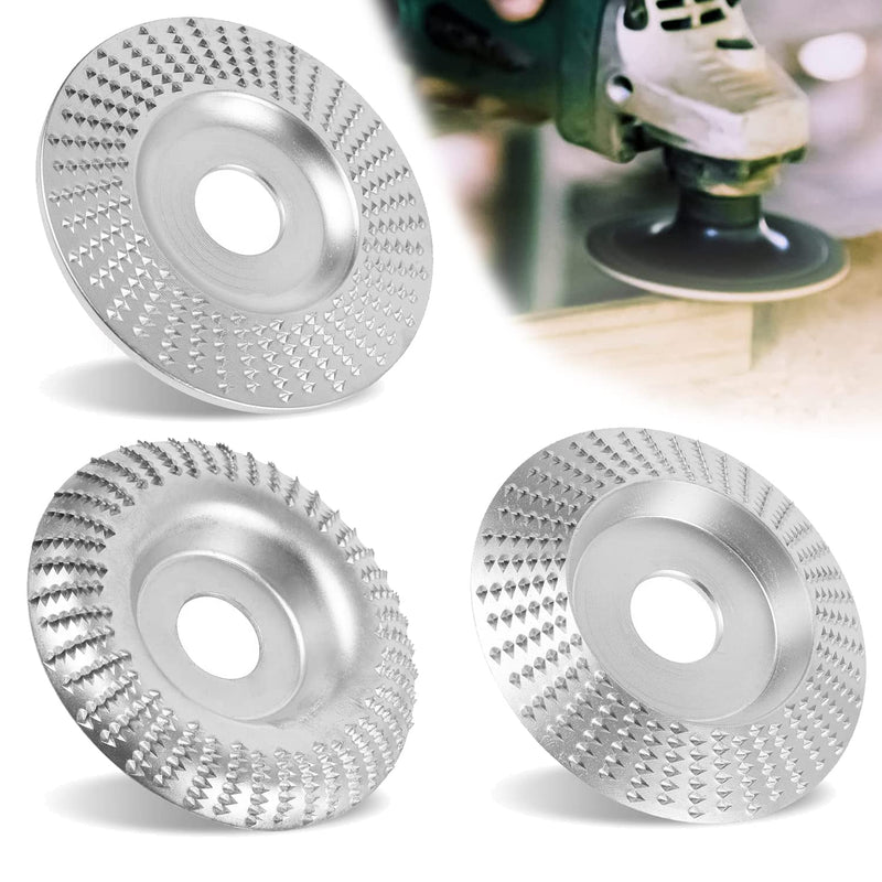 3 pieces wood grinding disc rasp disc set for angle grinder, wood carving disc, wood carbide grinding disc, woodworking tool, angle grinder, angle grinding disc, 125/22 mm