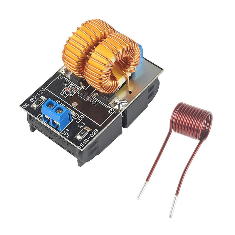Fasizi ZVS Low Voltage Induction Heating Power Supply for Tesla Driver Board with Coil 5~12V