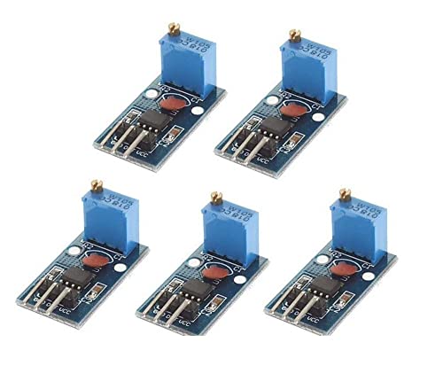 NE555 5-12V DC Adjustable Frequency Module Pulse Generator 5pcs