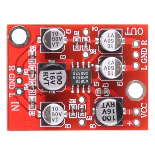 AD828 DC 5V-15V 6V 12V OP PREAMP BOARD