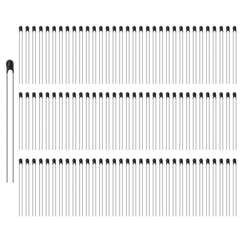 YINETTECH 100PCS NTC Thermistors Resistor MF52-103/3950 10K Ohm -50-150? Temperature sensor thermistors with negative temperature coefficient