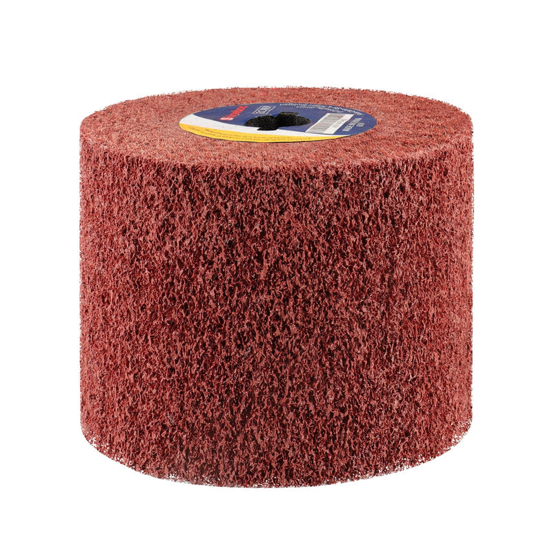 Shineboc sanding roller brush, efficient sanding roller brush made of brown corundum and synthetic fiber, sanding sleeves for sanding roller sander for sanding matting satin finishing - 180 grit