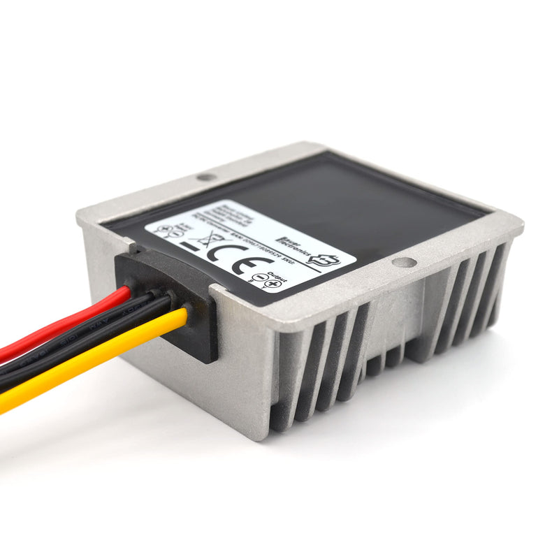 Voltage Converter DC-DC 12V to 12V 10A 120W Stabilizer | Also for 18V, 20V, 24V, 32V and 36V systems DC-DC buck boost converters with stabilized 12V output Input: 8-40V Output: 12V | 120W | 10A