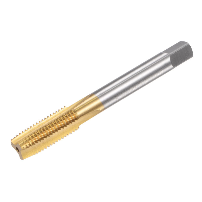 sourcing map tap with straight flute M10x1.25 metric left titanium M35 cobalt HSS