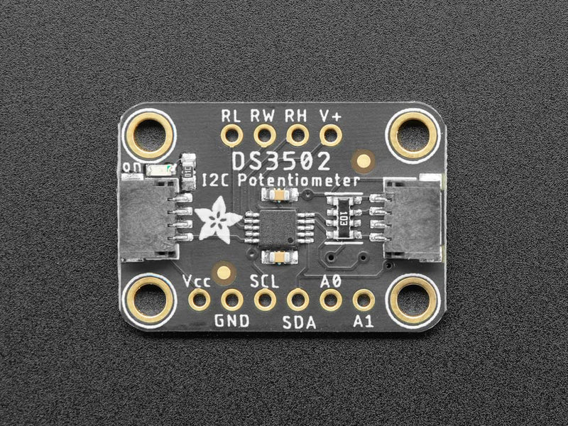 Adafruit DS3502 I2C Digital 10K Potentiometer Breakout - STEMMA QT/Qwiic