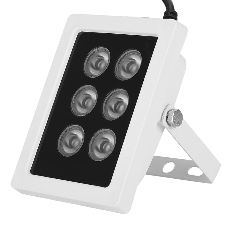 IR Emitter DC12V 6W Infrared Fill Light 6 Lamps IR Emitter IP66 Waterproof for Security Surveillance Camera