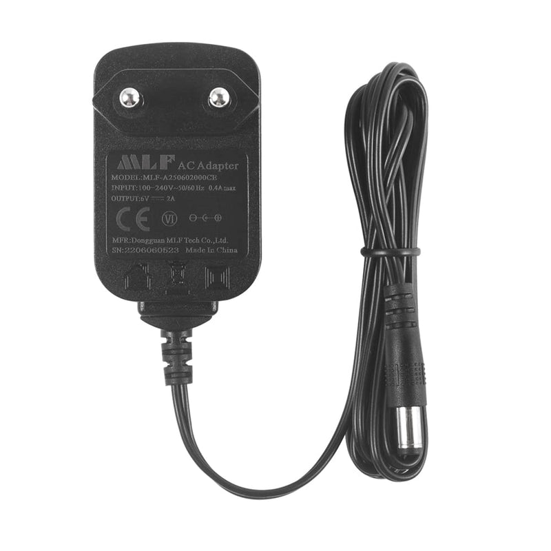 Security-01 DC 6V 2A 1000mA power supply adapter, plug 5.5 mm x 2.1 mm 6 V, 2 A (single)