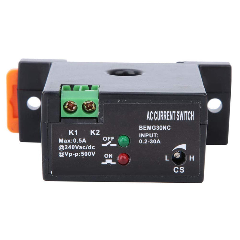 BEMG30NO BEMG30NC Adjustable AC Current Measurement Switch 0.2-30A For Controlling Automated Industrial Equipment and Power Monitoring Devices(Normally Closed)