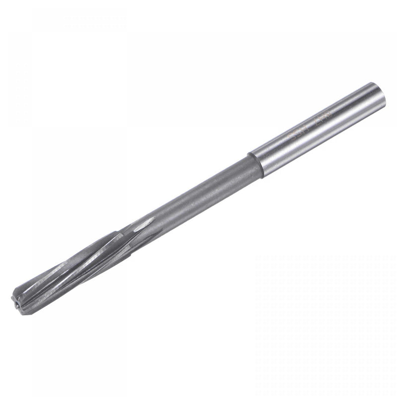 sourcing map Clamping Reamer 8mm H7 4241 High Speed Steel Spiral Groove Lathe Reamer Milling Cutter