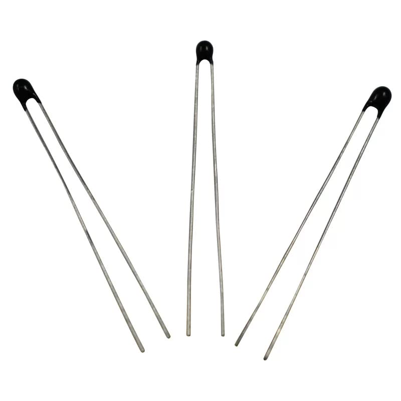 10 Packs 100 Pieces MF52A NTC Thermistor High Accuracy Thermistors Thermal Resistor 100K 50K 47K 20K 10K 5K 4.7K 3K 2K 1K 3950 1%