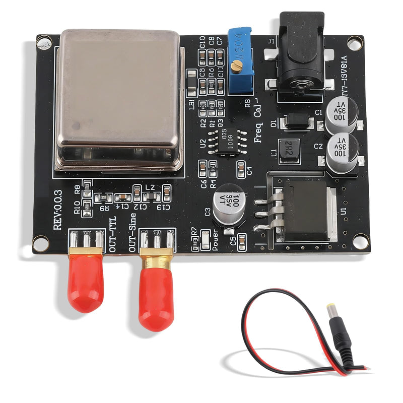 10MHz Frequency Standard Reference Module, Frequency Reference Source Module, Crystal Oscillator Constant Temperature Board for Instrument Benchmarks