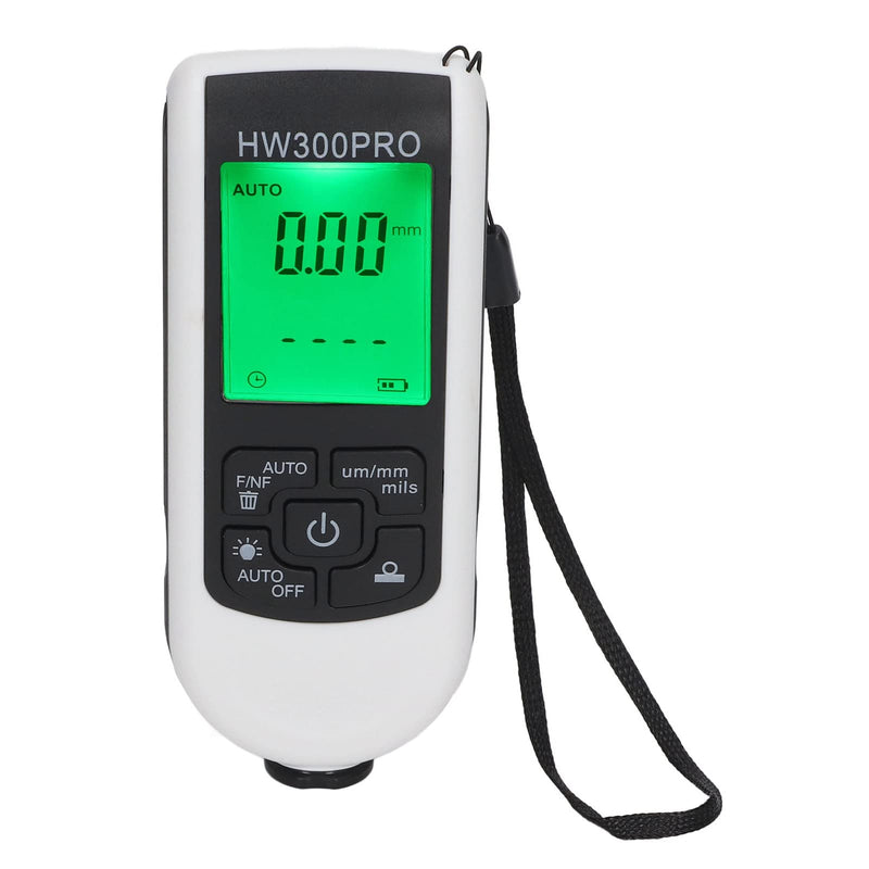 Digital Coating Thickness Gauge, Ultra High Precision Probe, Lackmil Thickness Gauge for Measuring Paint Thickness in the Automotive Industry White