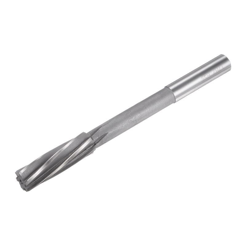 sourcing map Clamping Reamer 17mm H7 4241 High Speed Steel Spiral Groove Lathe Reamer Milling Cutter