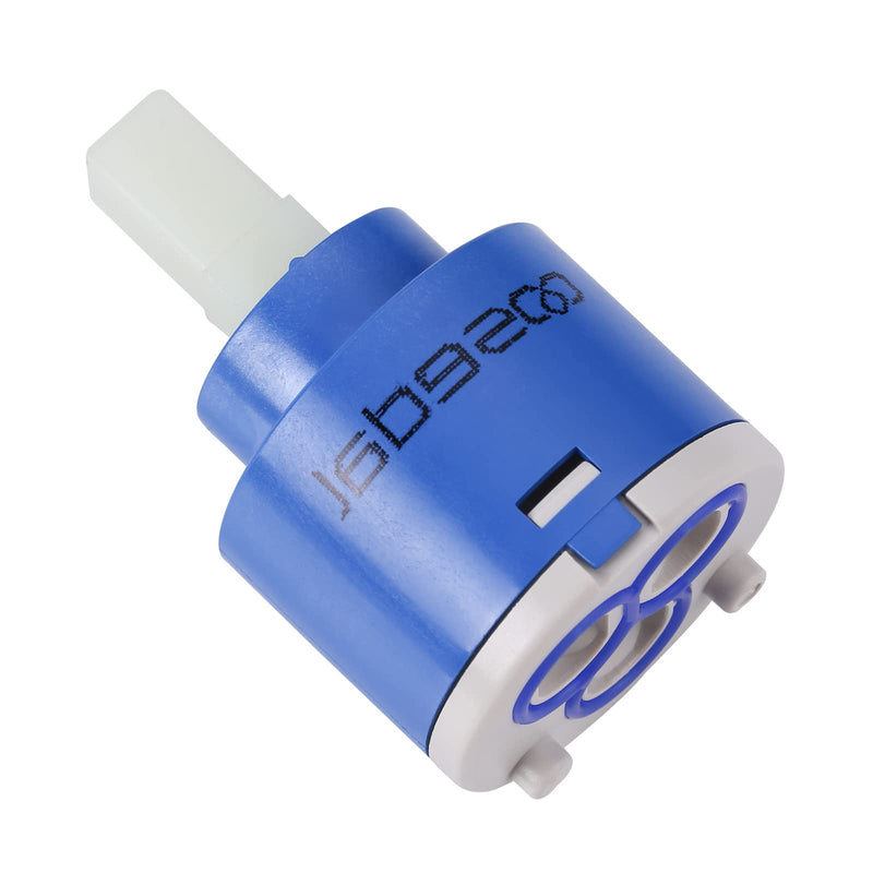 iVIGA cartridge faucet, 40 mm ceramic cartridge for kitchen faucet and bathroom faucet 40MM