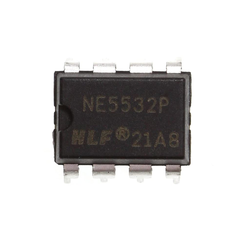HUABAN Pack of 10 NE5532P NE5532 DIP-8 Dual Low-Noise Operational Amplifier Op Amp