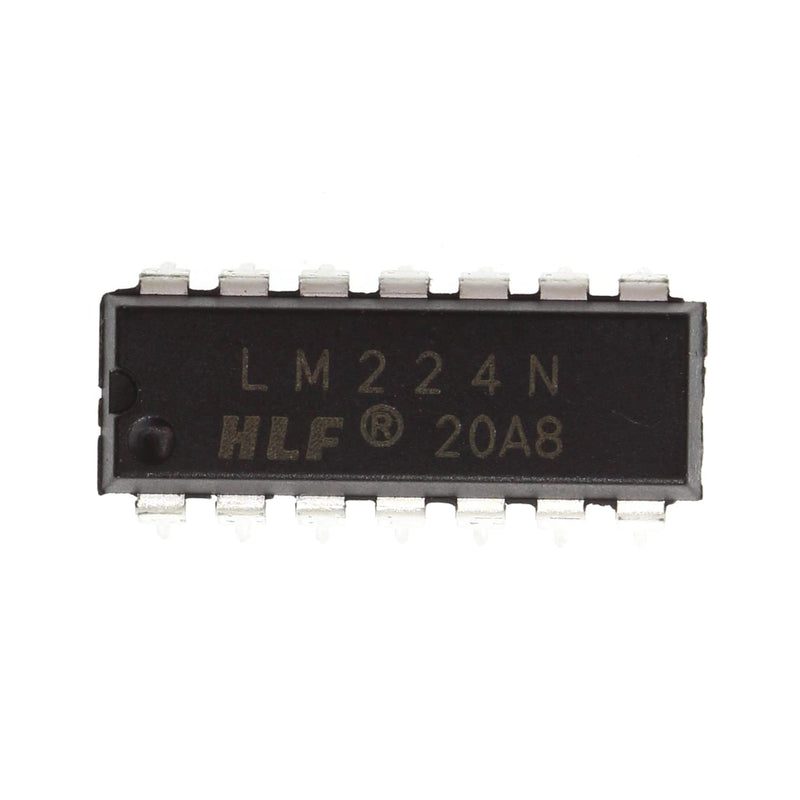 HUABAN Pack of 10 LM224N LM224 DIP-14 Quad Operational Amplifier Op Amp