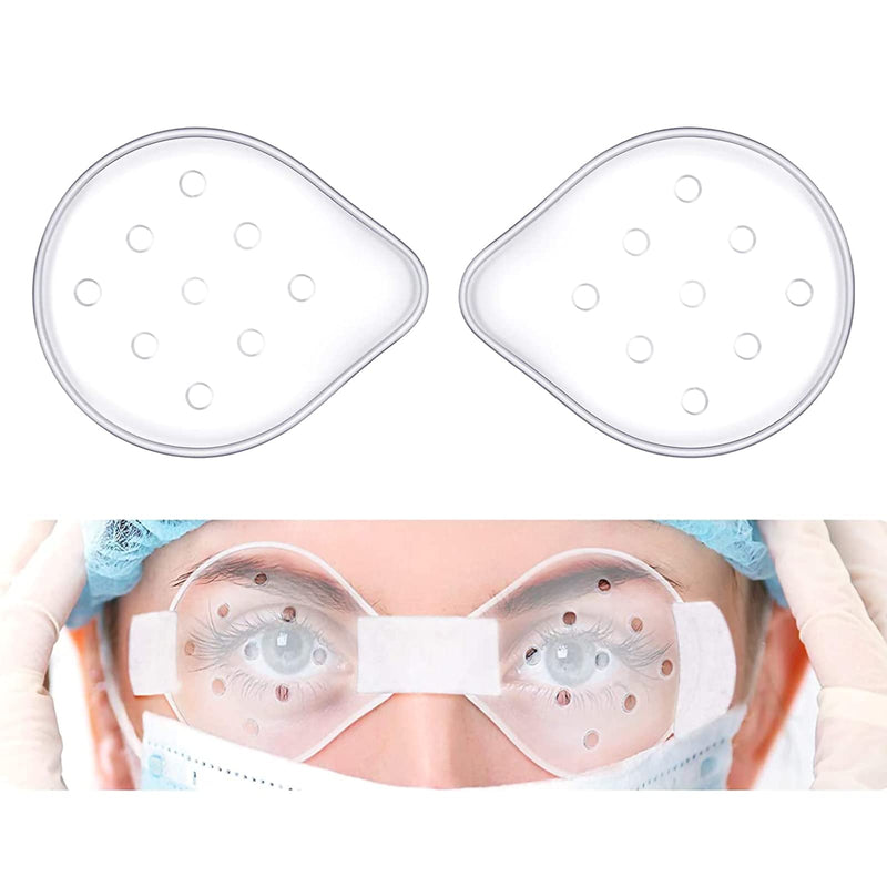 Azwood Post Surgery Eye Protection Clear Ventilated Eye Patch (Pack of 2)