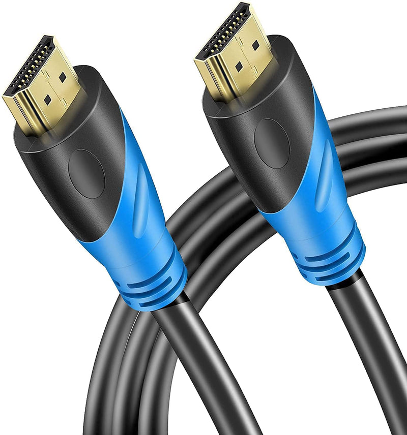 Rommisie 4K HDMI cable 2m (HDMI 2.0.18Gbps) Ultra High Speed gold-plated connectors, Ethernet Audio Return Video 4K, Full HD1080p, 3D compatible Xbox Laptop PS3 PS4 PS9 PC HDTV
