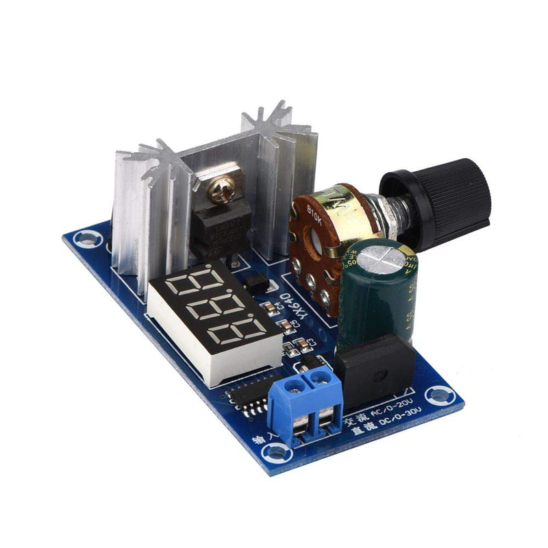 317 Adjustable Power Supply LM317 Power Regulator Adjustable Voltage Regulator Digital Voltage Display Power Supply Board