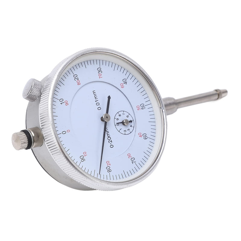 Mechanical Dial Indicator Impact Resistant Inner Core High Precision Dial Indicator with Excellent Abrasion Resistance (0-20mm) 0-20mm
