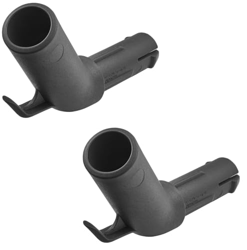 Gardena Single Connector Flex: Holder with Small Hook for Small Appliances, Extension for (combisystem) Device Strip Flex, Flexible Pluggable, Made of Recycled Material, Pack of 2 (3507-20)
