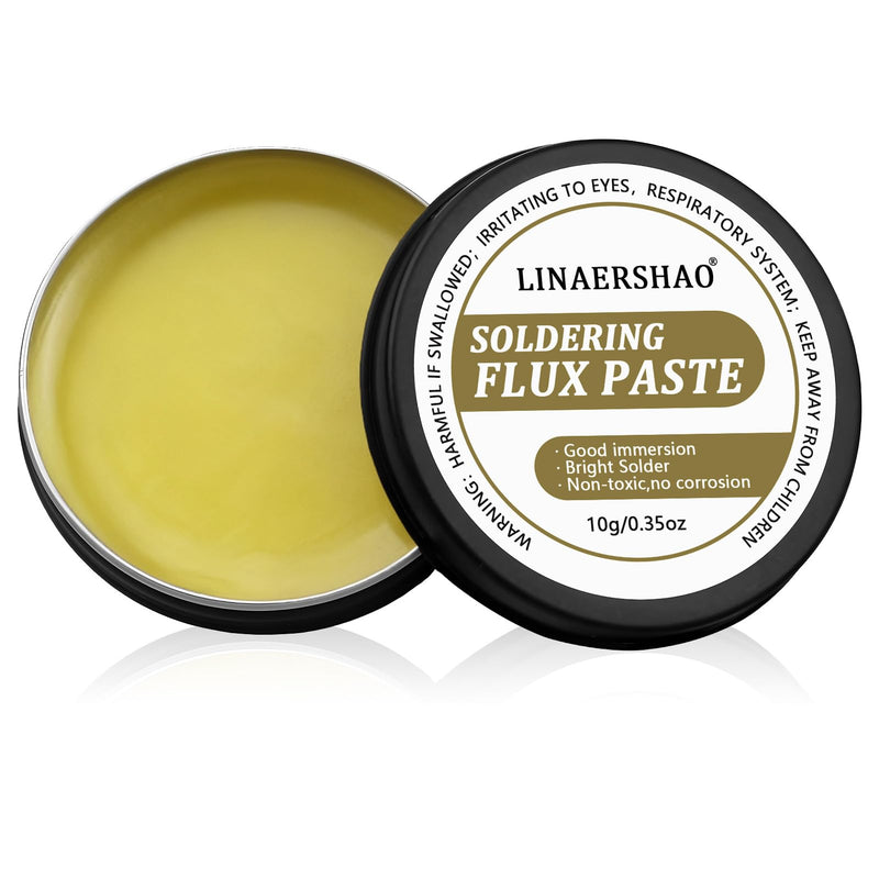 1 x 10 g flux paste, solder grease, flux | lead-free solder paste solder flux solder paste solder paste mechanics metal tin phone pc cards building elements 10g.