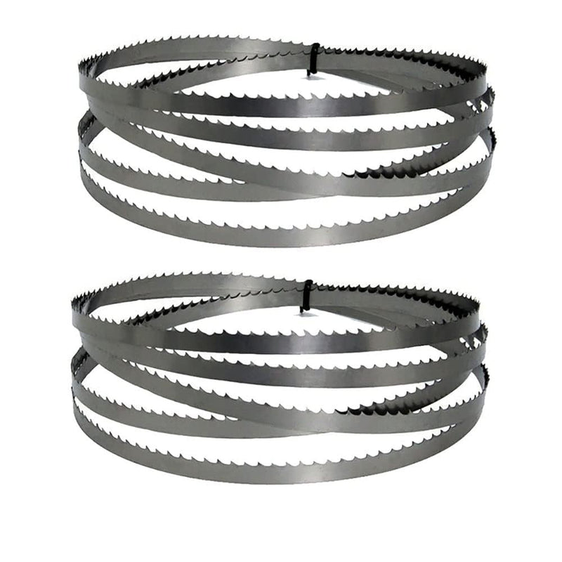 Pack of 2 Flexback band saw blades, SK5 band saw blades 2240 mm x 6 mm x 0.5 mm (size: 6 ZPZ)