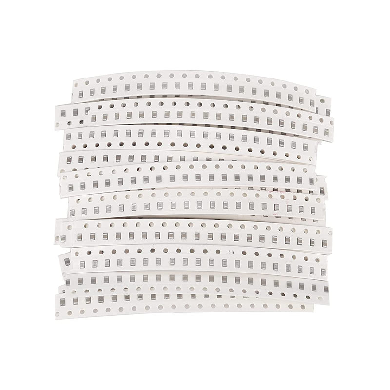 Harissess 620pcs 31 Values 20 Each 0805 SMD Resistor Kit 1pF-1uF Chip Ceramic Capacitor Electronic DIY Kit (620pcs 31 Values 0805) 620pcs 31 Values 0805