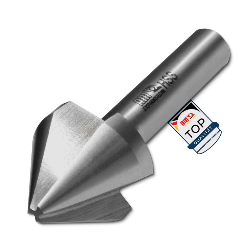 Countersink Metal 10.4 x 60° | HSS Countersink | Deburring Countersink - 60°, 10.4mm 60°, 10.4mm