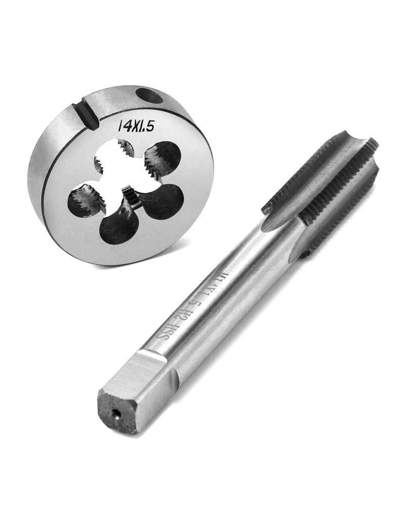 QWORK® tap M14x1.5mm, tap and die set M14*1.5MM