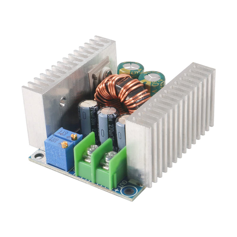 20A 300W Buck Converter Buck Converter Step-Down Module DC 6-40V to 1.2-36V 20A 300W Adjustable Constant Current Voltage Regulator Power Supply Module with Short Circuit Protection Function 1PCS