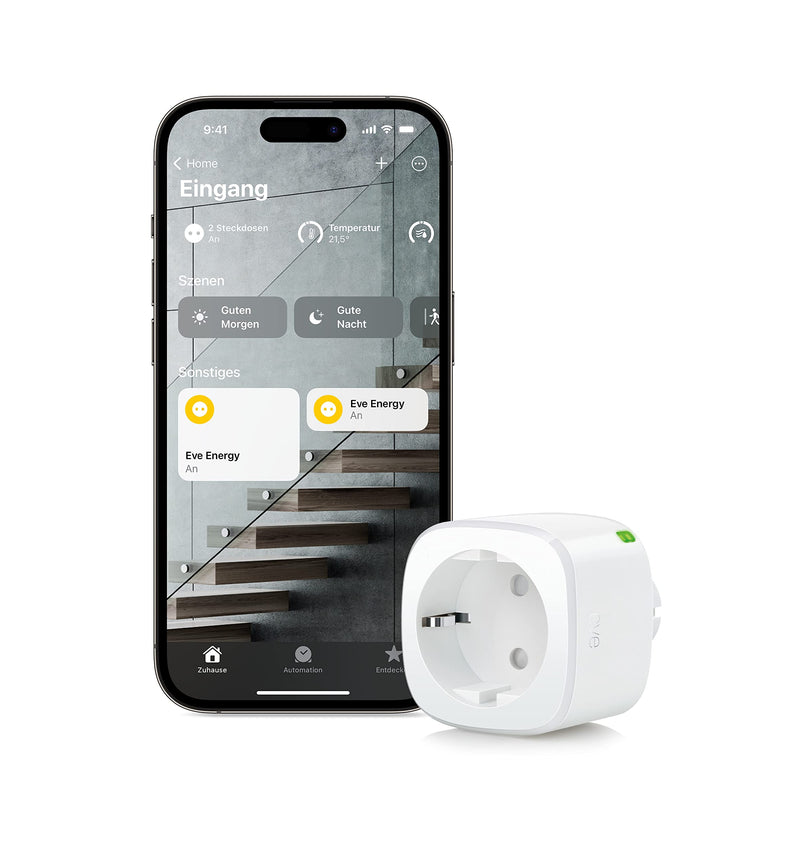 Eve Energy (Matter) - Smart Socket with Consumption Measurement Eve Energy (Matter) Single