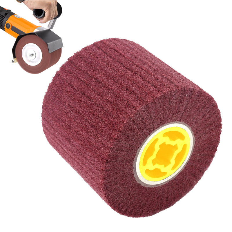 Nylon brush: 60 grit sanding brush, polishing brush, sanding roller brush, sanding sleeves for sanding roller, sanding machine, brush sander, satin roller, nylon brush, sanding attachments for polishing