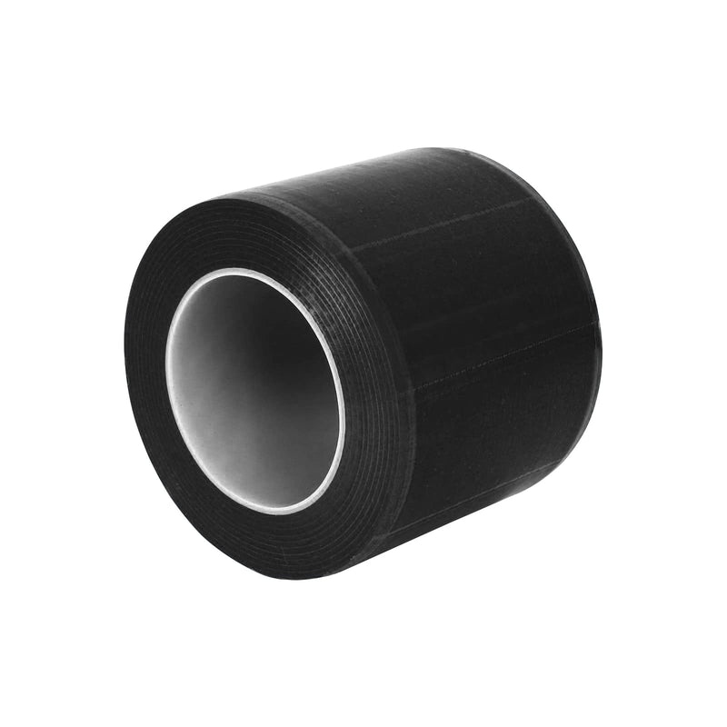 Barrier Film, Disposable Tattoo Barrier Film, Tattoo Cling Film, Barrier Tape Waterproof Film Sticky Wrap, Protective Film for Dental Materials Tattoo Accessories, 1200 Sheets/Roll Film (Black) Black