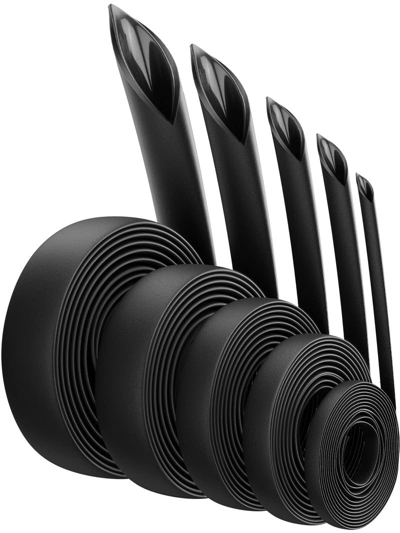 3:1 heat shrink tubing Ø7.9mm & 2m length, heat shrink tubing sold by the meter, waterproof, insulating tape, and cable connecting heat shrink tubing, 5 diameter options (black) Ø7.9mm & 2m