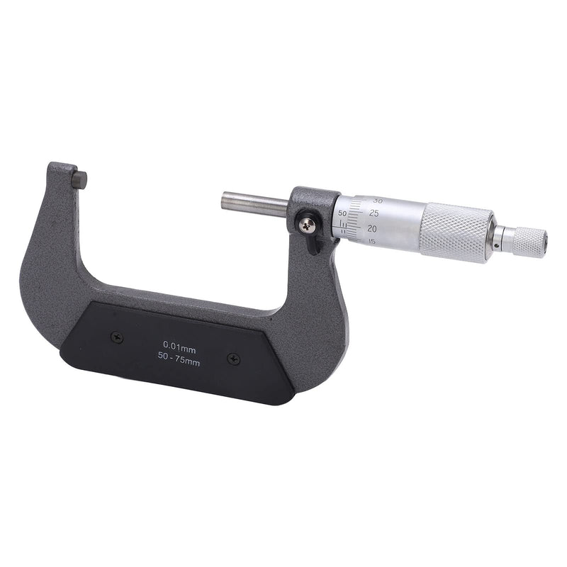 Outside micrometer 50-75 mm range micrometer 0.01 mm resolution micrometer micrometer screw metric external caliper, external micrometer micrometer stable alloy surface