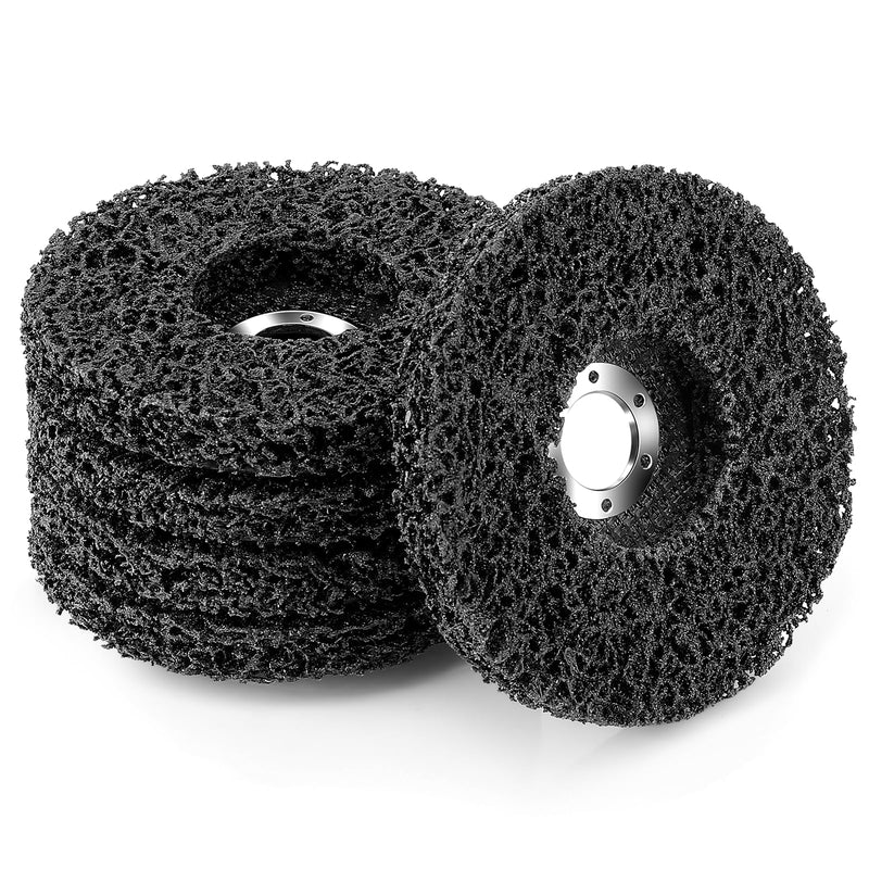 125 mm CSD disc sanding disc, 5 pieces black cleaning disc set, sanding disc nylon fabric disc clean strip disc, remove paint, rust