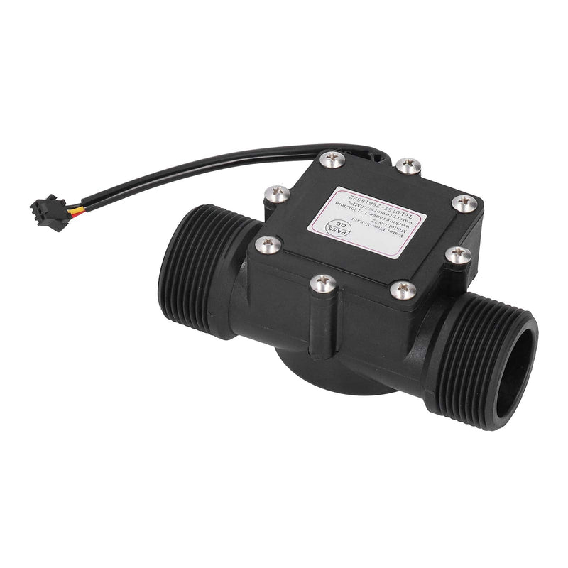 Industrial Flow Meter Pipe Water Flow Meter Meter YF-DN32 G1.25in Hall Sensor High Temperature and Pressure Resistance Industrial Pipe Flow Meter