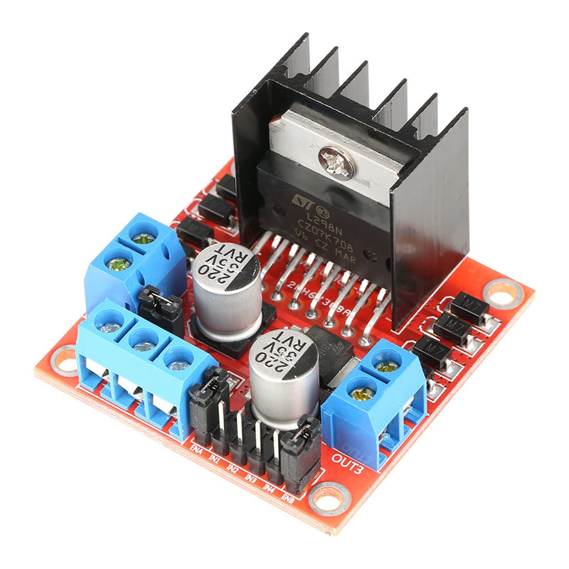 L298N Motor Driver Control Board Module H Bridge Dual Channel Stepper Motor Driver for Smart Car Robot
